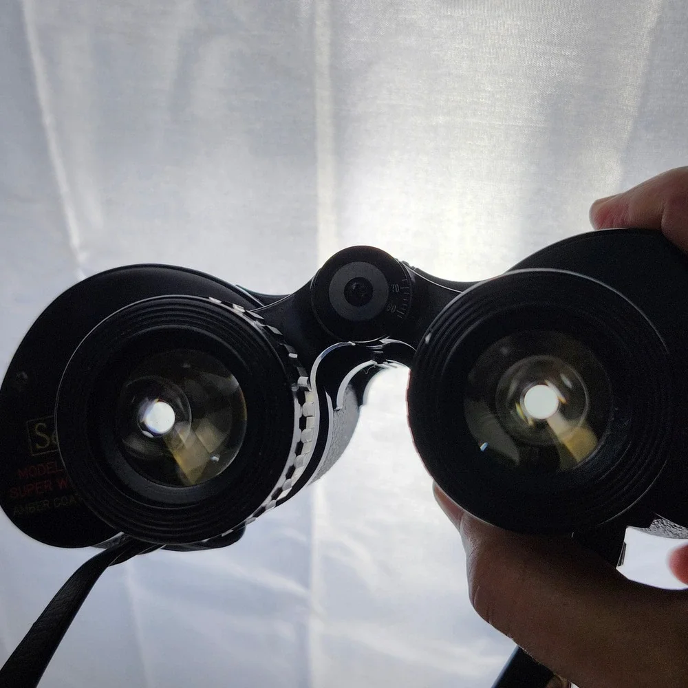 Rare Vintage Sears 6287 Super Wide Angle 7x35 Binoculars 12.5 BaK-4 JB146 Japan